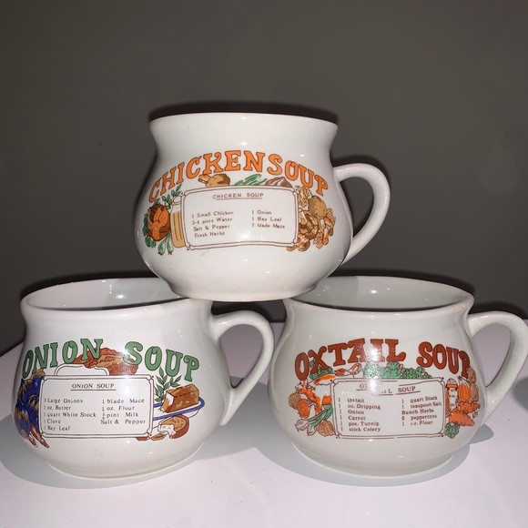 Unique Vintage Dining Vintage Soup Bowls Poshmark